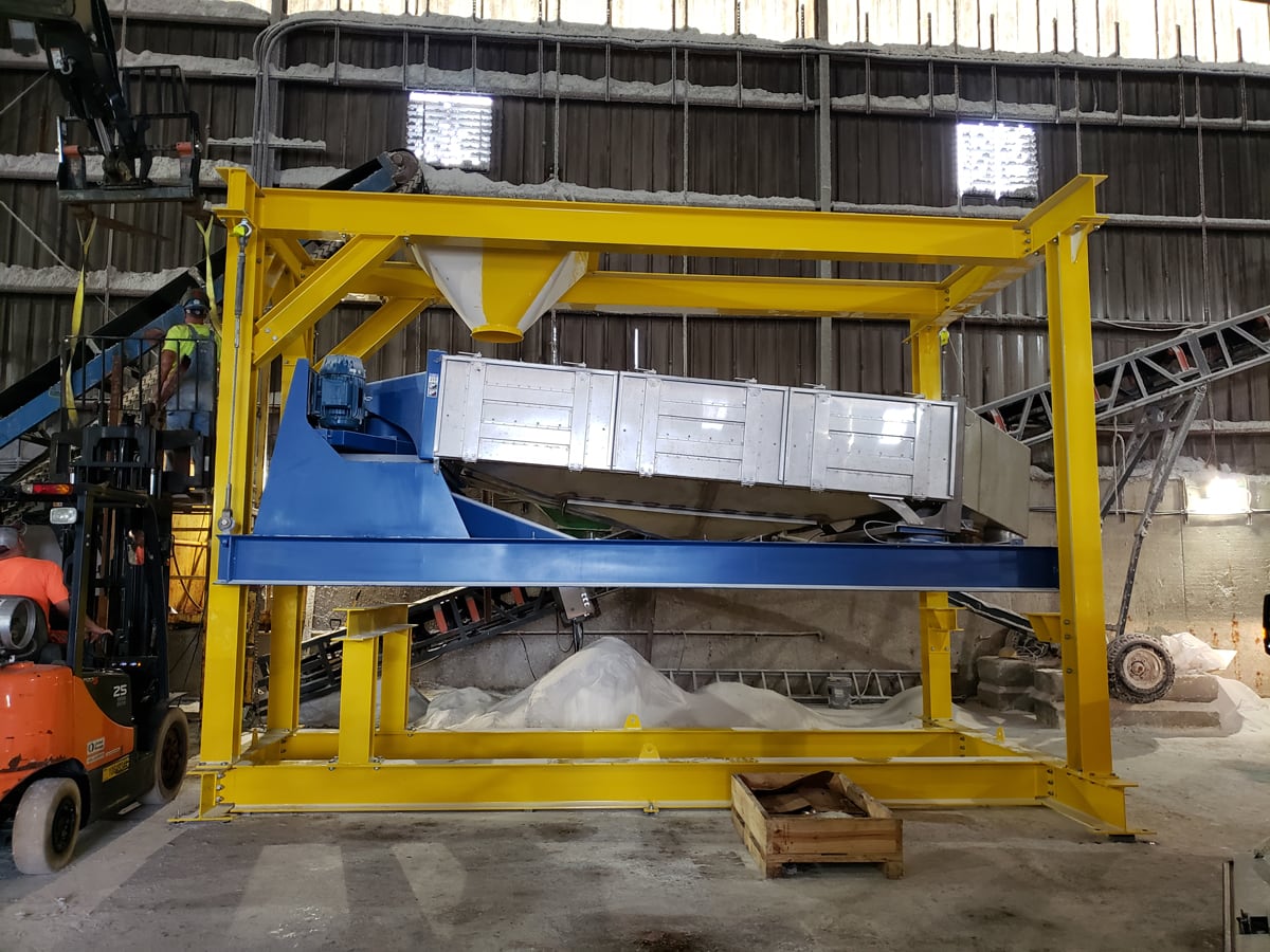 Fabrication and mechanical installation for industrial salt supplier