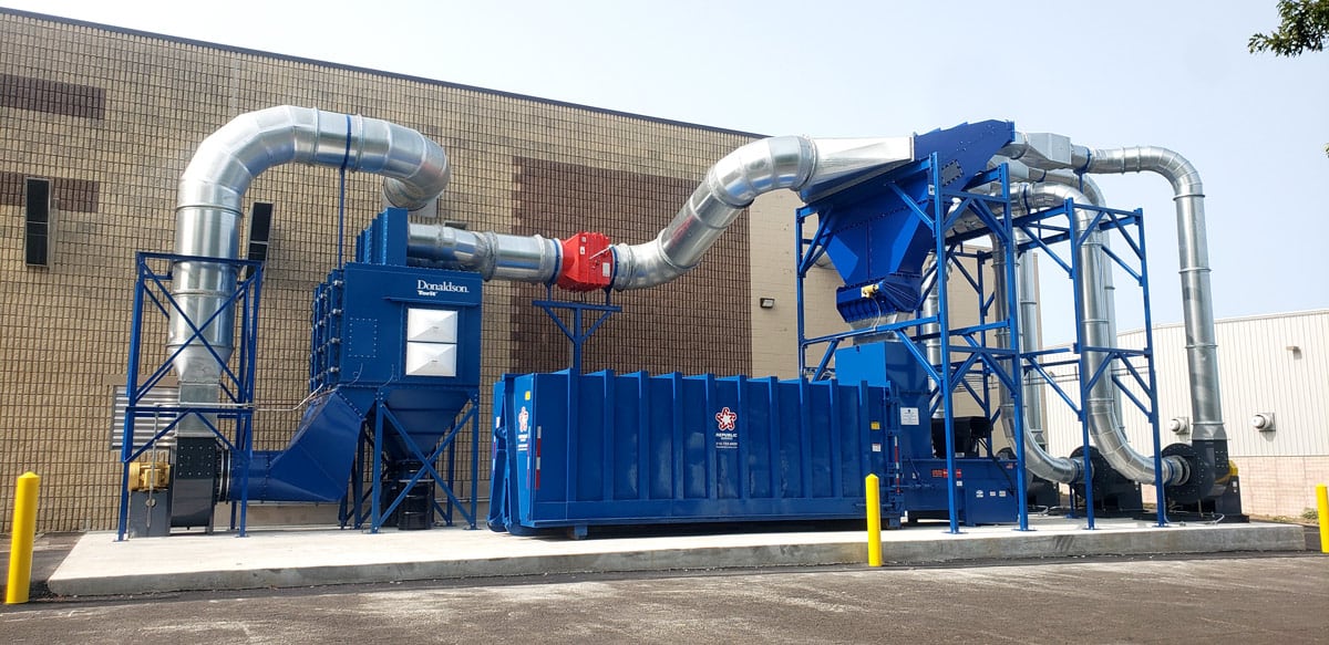 Trim Waste Removal System