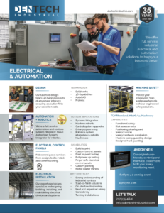 Front page of Electrical & Automation line card