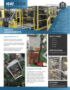 Safety Assessments line card